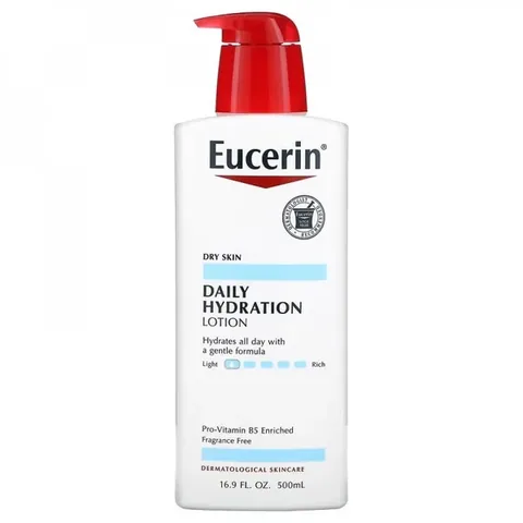 Eucerin Tägliche Feuchtigkeitslotion, Duftfrei, 500 ml von Eucerin