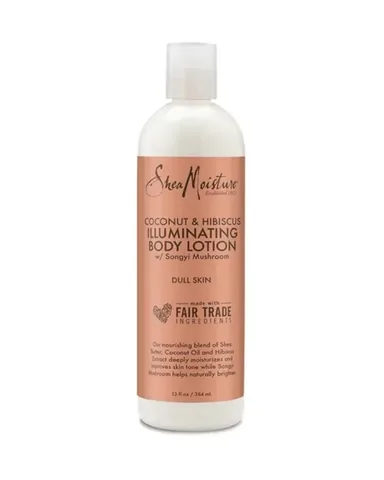 Kokosnuss- und Hibiskus-Bodylotion für trockene und empfindliche Haut 384ml von Shea Moisture