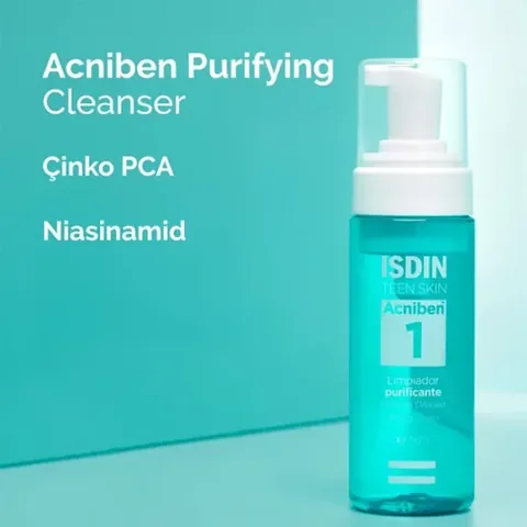 Purifiez & Équilibrez : Mousse Nettoyante ISDIN Acniben