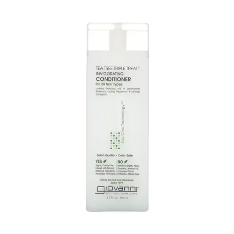 Giovanni Triple Action Tea Tree Oil Conditioner for Strengthening Hair - 250ml