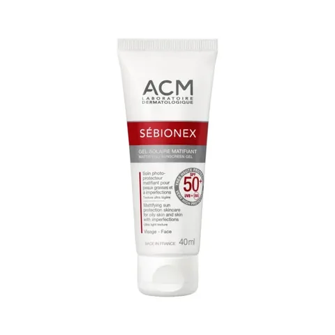 Sebionex Gel for Oily Skin with SPF 50 by ICM - 40 ml