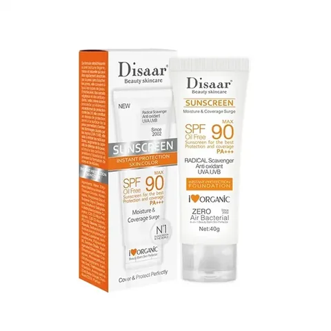 Moisturizing Sunscreen Cream SPF 90+++ - from Desar 40g