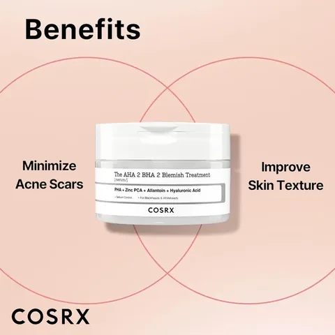 Acne Treatment Serum and Marks by Kosarx, 30 Cotton Pads
