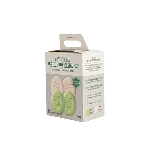 Dongobat Healing Shampoo and Conditioner - 4 Soaps