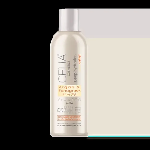 Celia Argan and Fenugreek Shampoo for Dry and Damaged Hair 500 ml