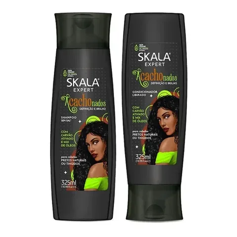 Scala Expert Akashu Nados Curly Hair Shampoo and Conditioner Set - 325 ml