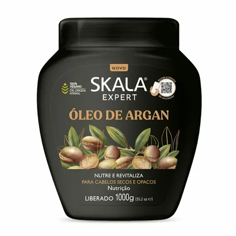 Repairing and Moisturizing Hair Cream and Balm with Argan Oil from Scala Expert 1000 grams