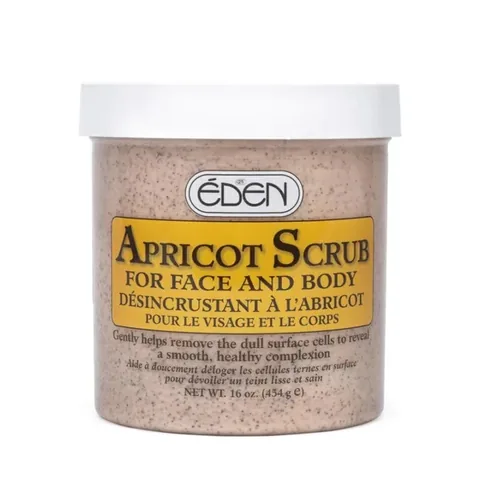 Aiden Apricot Exfoliator for Face and Body 454 grams