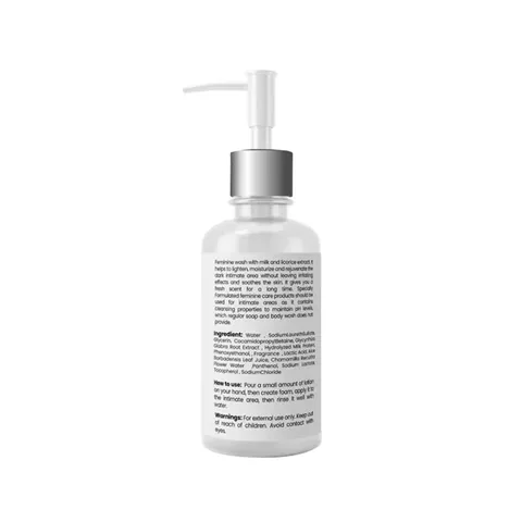 Celia Women's Intimate Wash with Milk and Licorice Extract, 180g