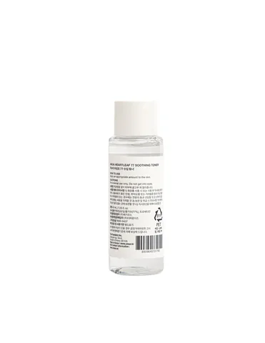 Heart Leaf Soothing Toner with Hyaluron for Redness and Irritation Relief for Sensitive Skin by Anua Birch 40ml