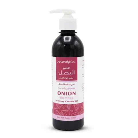 Mandy Care شامبو البصل لجميع أنواع الشعر من ماندي كير 400 مل