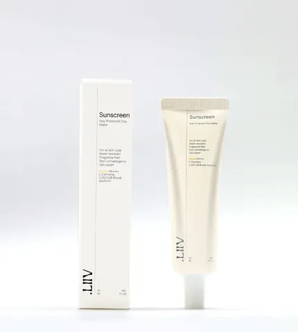 60ml Fragrance-Free Waterproof Sunscreen Gel by Leaf