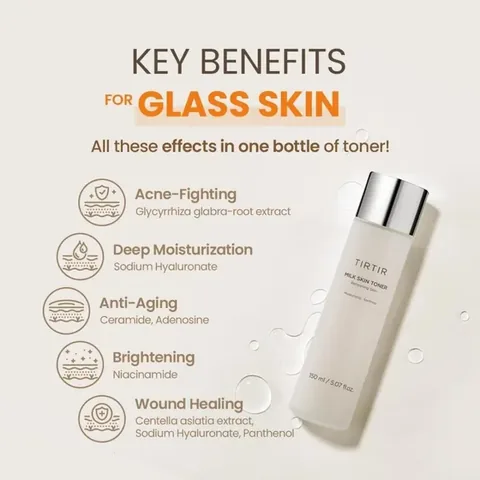 Plant-Based Milk Toner Soothing for Facial Skin by Terre Terre 150ml