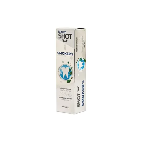 Whitening Toothpaste for Smokers from Mouth Shot – 100 ml