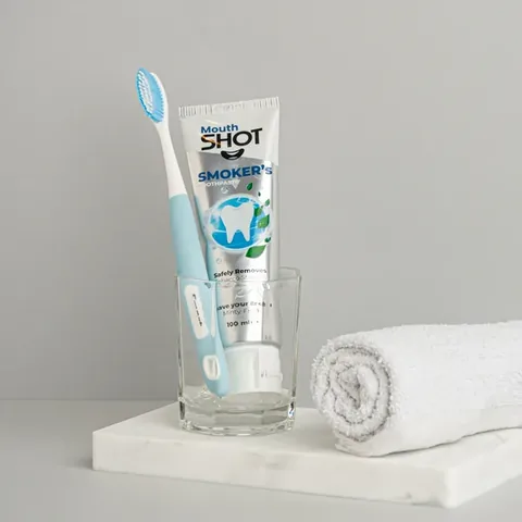 Whitening Toothpaste for Smokers from Mouth Shot – 100 ml