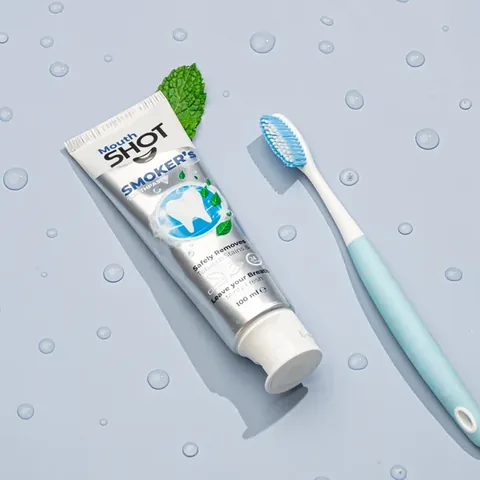 Whitening Toothpaste for Smokers from Mouth Shot – 100 ml