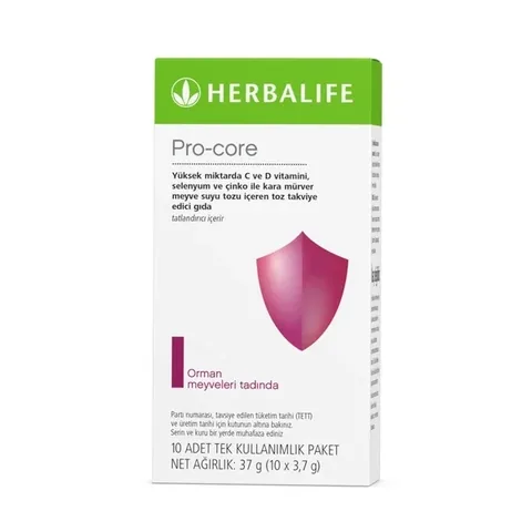 Herbalife هيربالايف برو-كور بنكهة فاكهة الغابة 37 جم