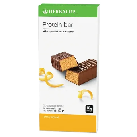 Herbalife Zitronen-Proteinriegel - 14 Stück