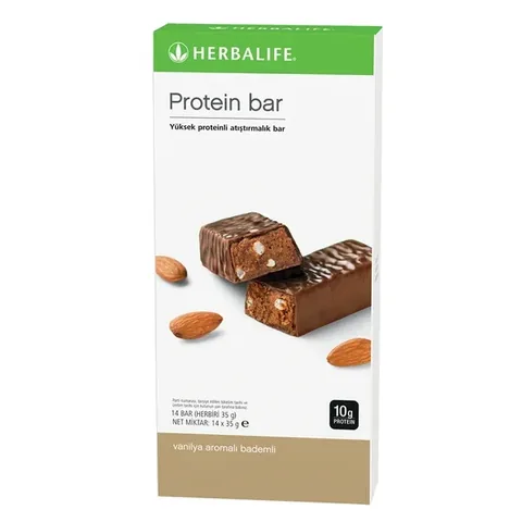 Herbalife Vanille-Mandel Proteinriegel - 14 Stück