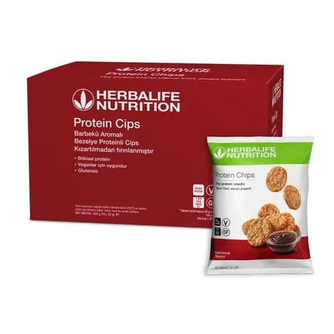 Herbalife BBQ Protein Chips - Gesunder Snack 10er Pack