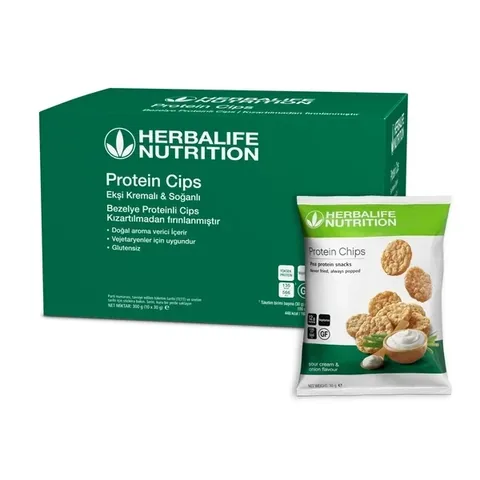 Herbalife Protein Chips Sauerrahm & Zwiebel - 10x30g