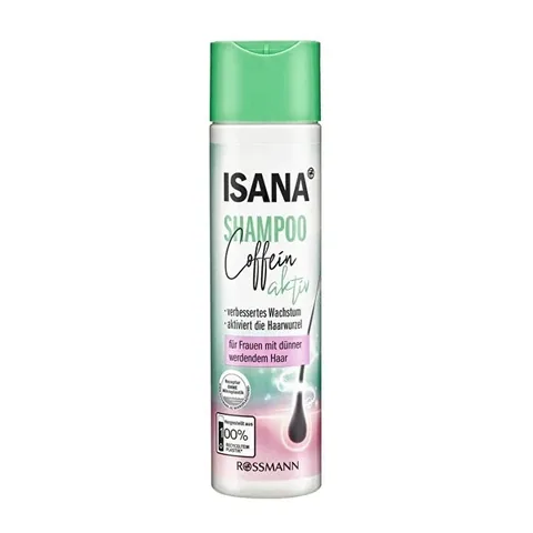 Isana Koffein Aktiv Shampoo für Frauen - 250ml