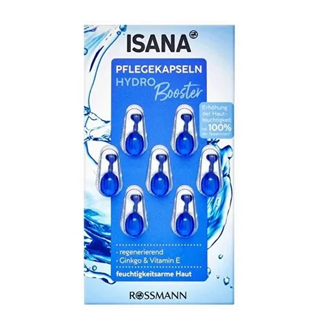 Isana Capsule Serum Hydro Booster With Intensive Moisture Effect 7 x0,38 ml