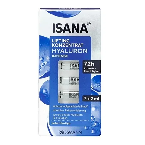 Isana Hyaluronic Intense Maintenance Ampoules 7 x2 ml