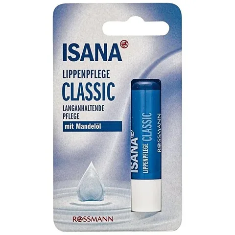 Isana Lippenbalsam mit Mandelöl und Bienenwachs 4,8g