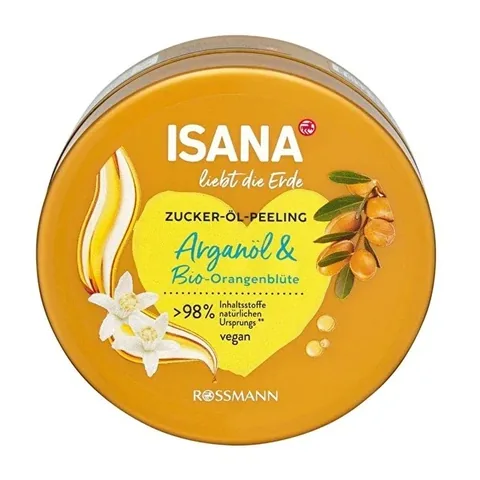Isana Love Nature Argan Oil Body Peeling 230 g