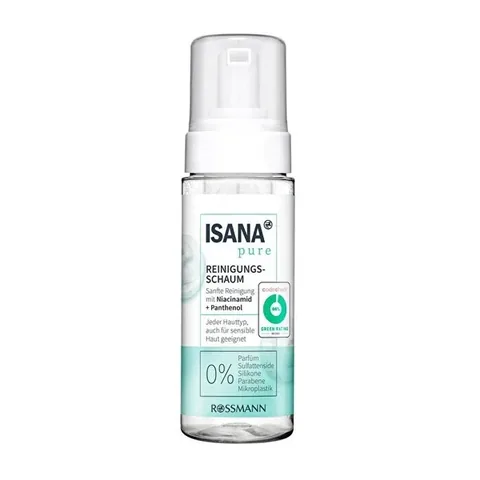 Пена для умывания Isana Pure с ниацинамидом 150 мл