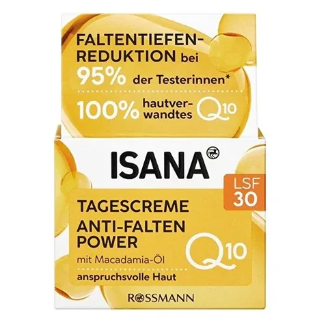 Isana Q10 anti-wrinkle Day Cream Spf 30 50 ml