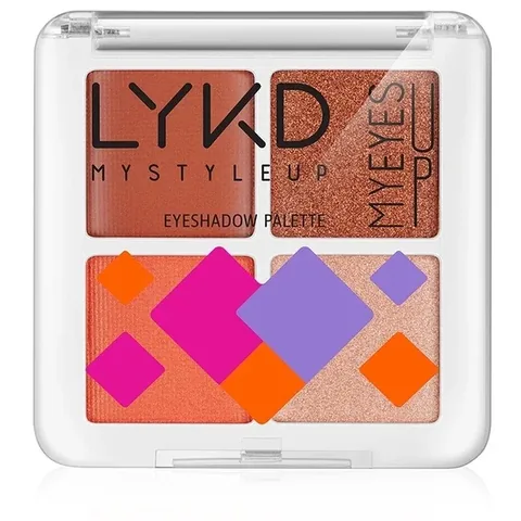 LYKD Lidschattenpalette Orangeblüte