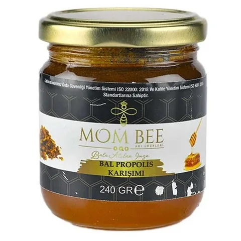 Мед с прополисом 240 г от Mom Bee