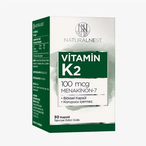 Витамин K2 30 капсул от Naturalnest
