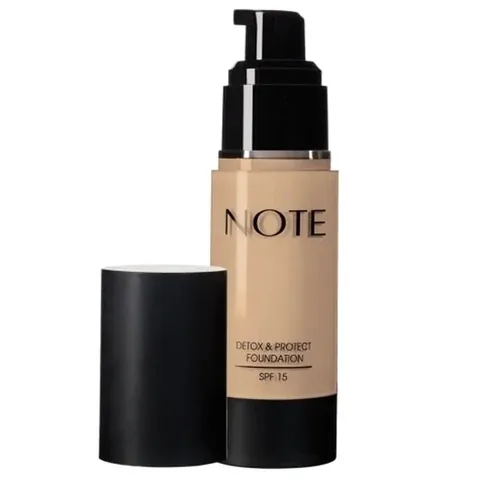 Основной тональный крем Note Detox & Protect SPF 15 01 бежевый
