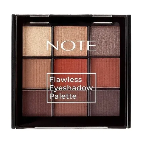 Палитра теней для век Note Flawless 01 Закатное сияние