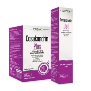 Orzax Cosakondrin Plus Tabletten & Gel zur Gelenkunterstützung