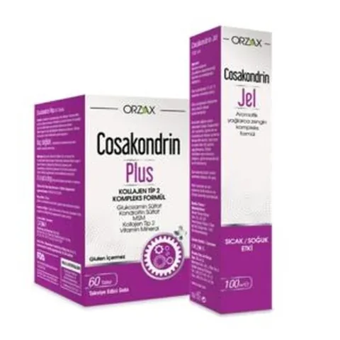 Orzax Cosakondrin Plus Tabletten & Gel zur Gelenkunterstützung