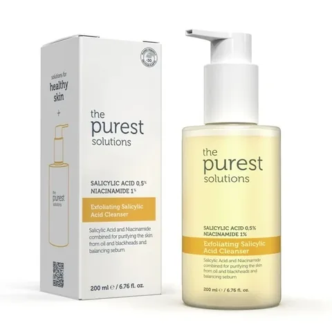 Очищающий скраб с салициловой кислотой 0,5% и ниацинамидом 1% от The Purest Solutions