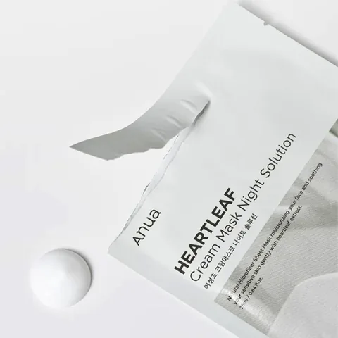 Heart Leaf Night Cream Mask, Anwa 25 ml