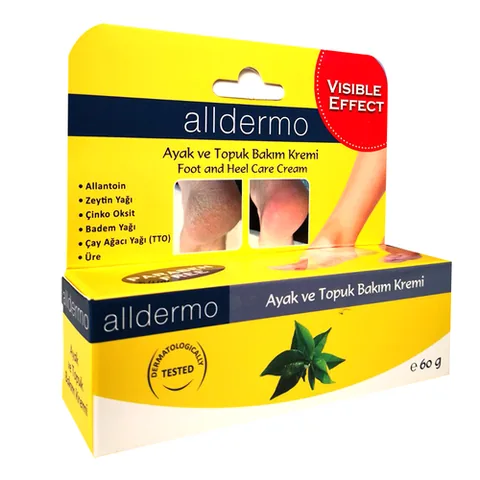 Крем для ухода за пятками и стопами 60 г от Alldermo