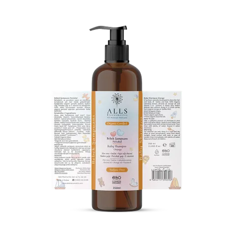 Alls Biocosmetics Bio Orange Baby Shampoo 350ml