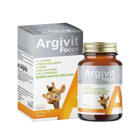 Argivit Focus ارجيفيت فوكس للمراهقين 30 قرصًا