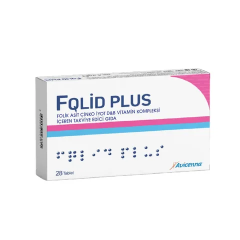 Avicenna Fqlid Plus Food Supplement 28 Tablets