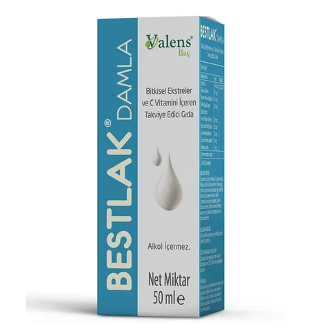 Bestlak Food Supplement Containing Herbal Extracts 50 ml