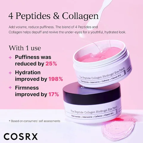 Kusrex 60 Collagen Peptide Hydrogel Eye Patches