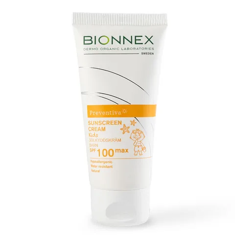 Детский солнцезащитный крем Bionnex Preventiva Макс SPF 100 50 мл