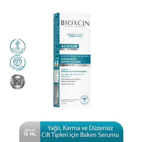 Bioxcin Acnium Aknepflege Serum 15ml