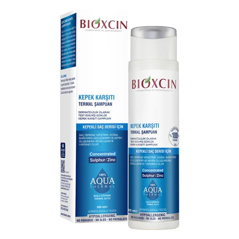 Bioxcin شامبو بيوكسين أكوا الحراري المضاد للقشرة 300 مل
